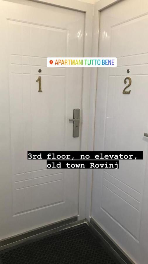 Studio Apartman Tutto Bene Ровінь Екстер'єр фото